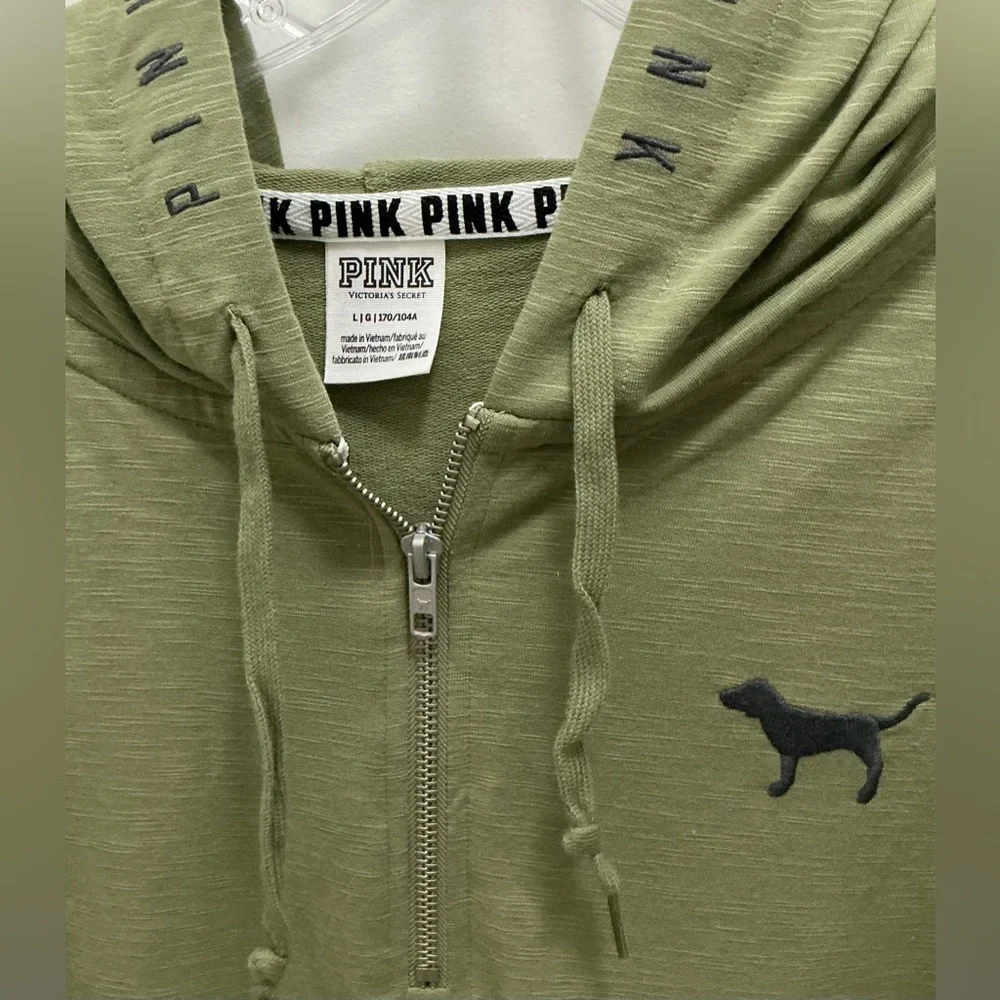 Pink Victoria's Secret Sport Floral Leggings & Top - Picture 5 of 7